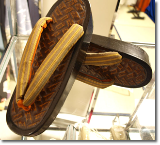 木彫網代型右近下駄（限定商品）